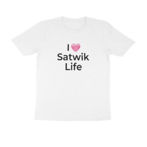 I Love Satwik Life T-Shirt | Embrace Purity & Purposeful Living