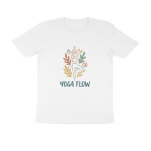 Yoga Flow T-Shirt - Pure Cotton, Wellness