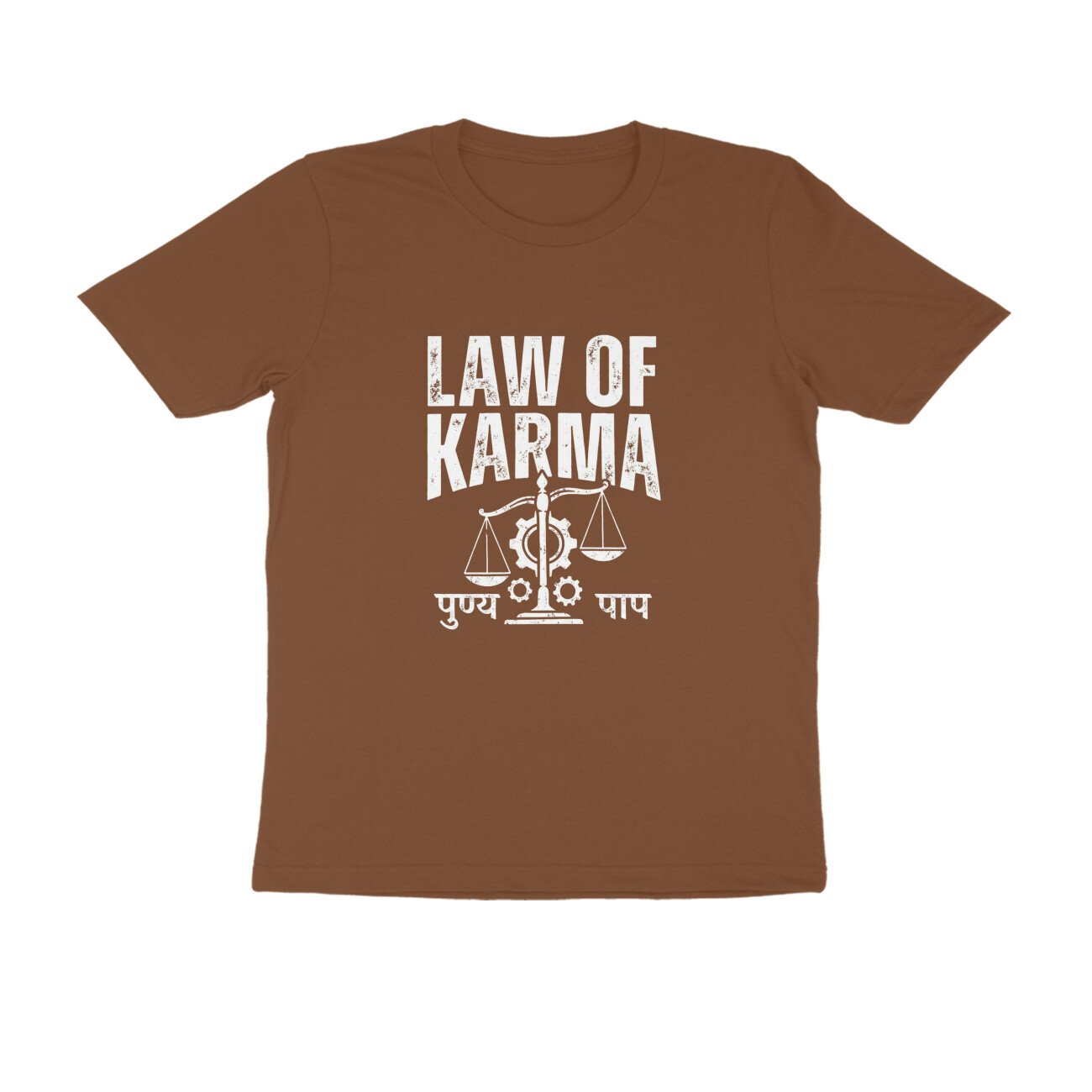 Law of Karma T-Shirt - Pure Cotton, Inspirational - Image 6