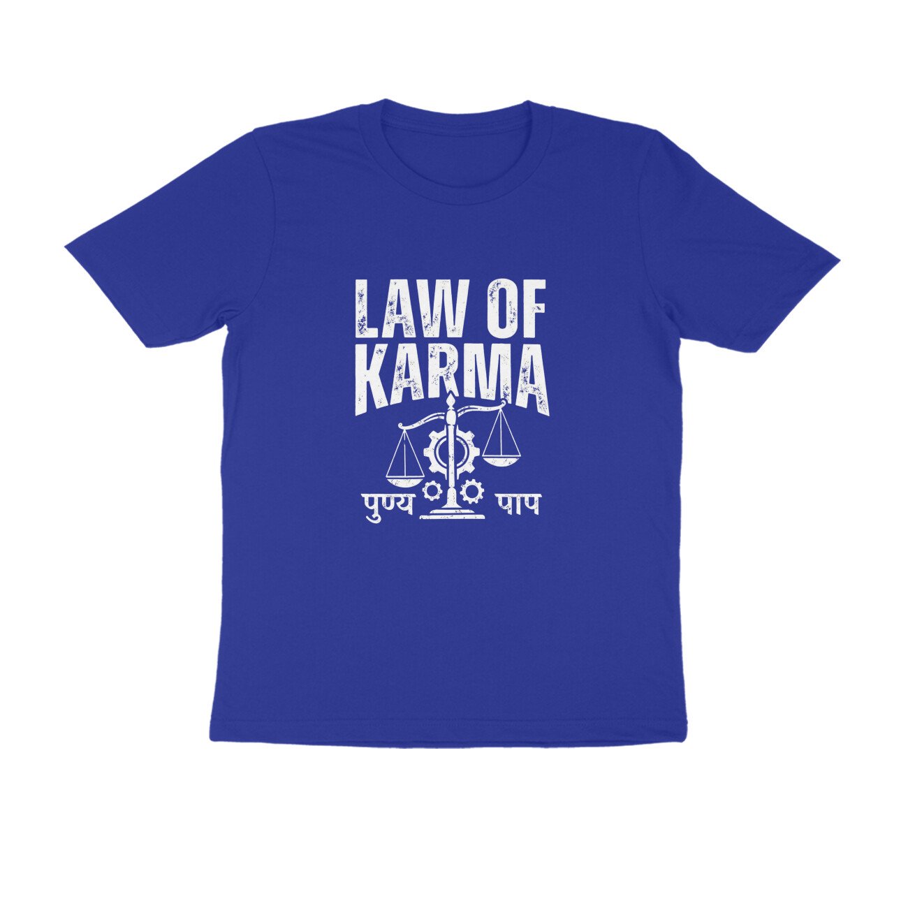 Law of Karma T-Shirt - Pure Cotton, Inspirational - Image 2