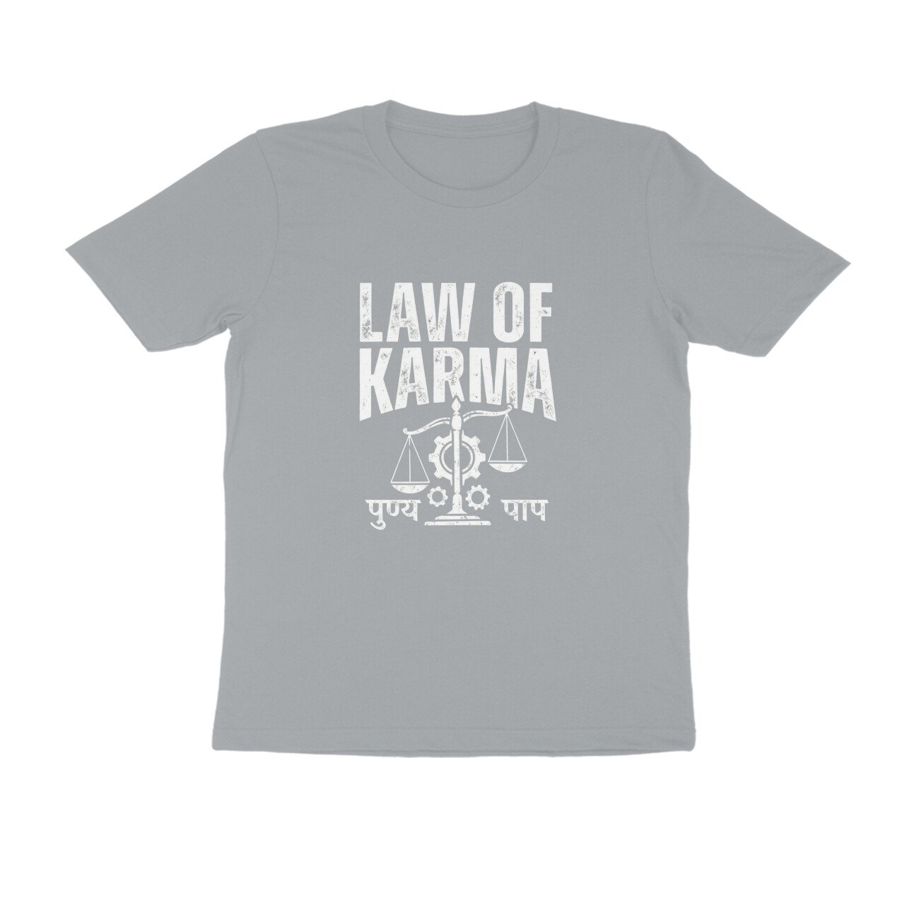 Law of Karma T-Shirt - Pure Cotton, Inspirational - Image 10