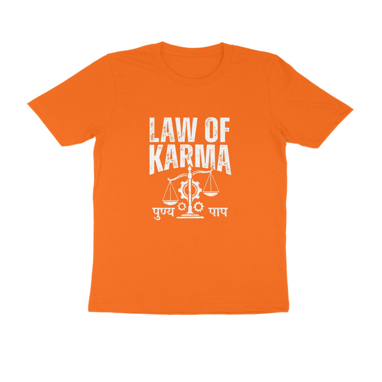 Law of Karma T-Shirt - Pure Cotton, Inspirational - Image 8