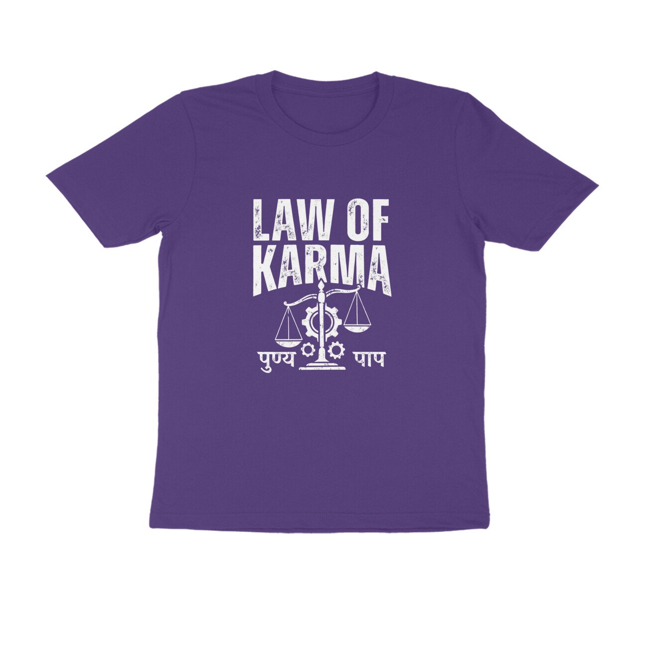 Law of Karma T-Shirt - Pure Cotton, Inspirational - Image 13