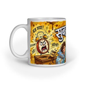 Subah Ho Gayi Pyare Funny Mug | Morning Coffee Mug | Desi Humor Gift for Friends & Colleagues