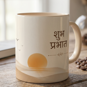 Sun painting Good morning vibes mug