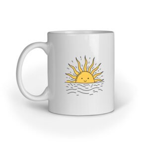 Shubh Prabhat Smiling Sun Mug – Good Morning vibes