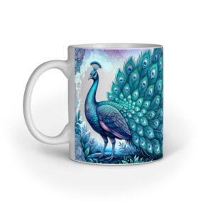 Peacock Majesty in Nature Mug