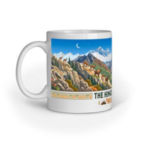 Majestic Himalaya Peaks Ceramic Mug