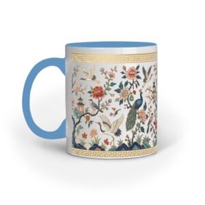 Nature Garden Elegance pattern mug
