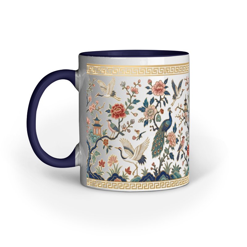 Nature Garden Elegance pattern mug - Image 2