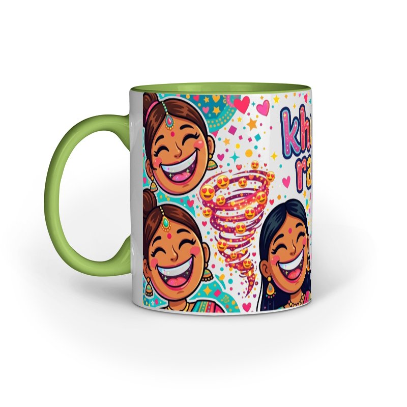 Khush Raho Radiant Joy Ceramic Mug - Image 4