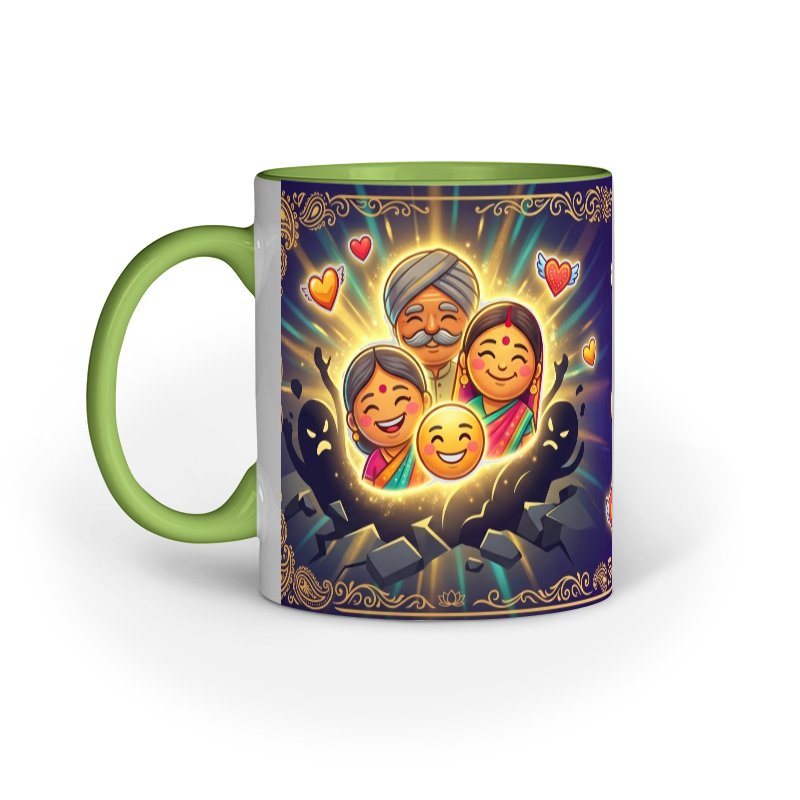 Papi Bhuktega Dharma Wisdom Ceramic Mug - Image 2