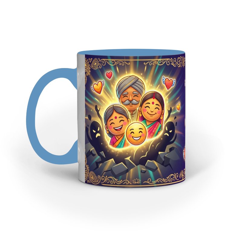 Papi Bhuktega Dharma Wisdom Ceramic Mug - Image 4
