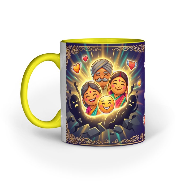 Papi Bhuktega Dharma Wisdom Ceramic Mug - Image 6