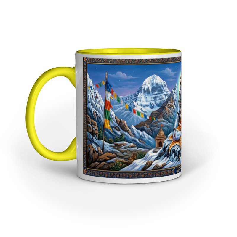 Kailash Yatra Shiva Ceramic Mug | Sacred Himalayan Heritage - Image 7